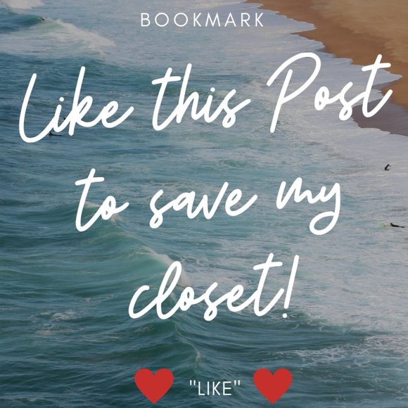 BOOKMARK MY CLOSET BY LIKING THIS POST - Picture 2 of 2